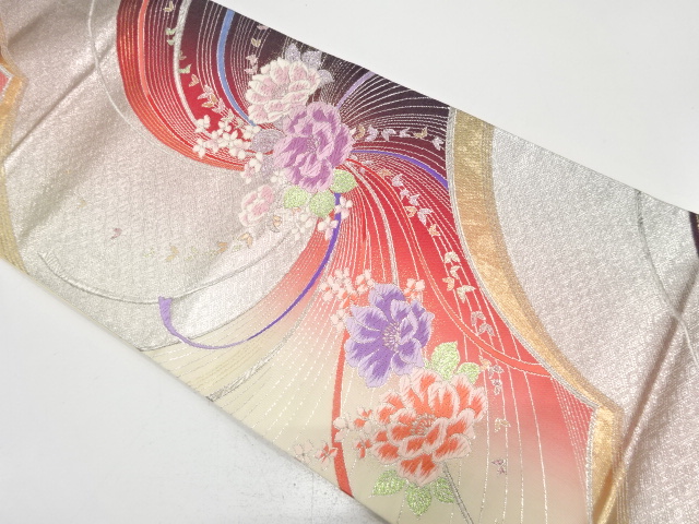 Japanese Kimono / Fukuro Obi Silk
